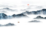 中式山水画