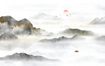 中式山水画