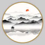 水墨山水