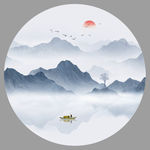山水装饰画