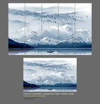 水墨山水画