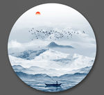 山水画禅意山水意境山水