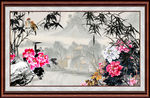 花开富贵牡丹