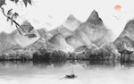 意境 灰色新山水画 tif分层