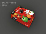 水果礼盒 水果箱 箱子设计