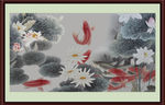 荷花图