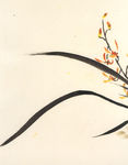 兰草水墨画