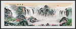 山水画水墨山水画 意境山水画
