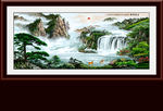 山水画 水墨山水画 意境山水画