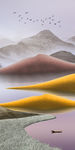 山水玄关画