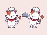 卡通小猫