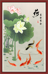 荷花图