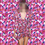 女装 手绘花
