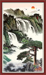 国画山水