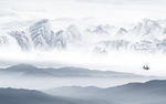 意境高端山水画 TIF分层