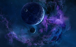 星空宇宙背景墙