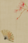 中国风工笔画背景