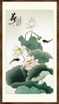 荷花图