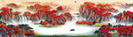 山水画 水墨山水画 意境山水画