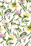 花型 花朵 花紋  数码印花