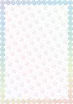 七色花 奖状底纹