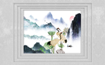 新中式背景墙