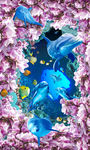 花海海底世界3D立体地画地贴