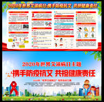 世界艾滋病日预防艾滋病海报