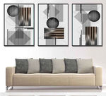 现代晶瓷抽象几何油画装饰无框画