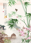 竹报平安