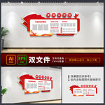 党建宣传栏 党务公开栏