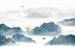 意境山水画