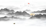中式山水画