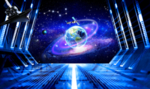 宇宙星空立体画