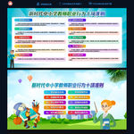 中小学安全教育宣传栏