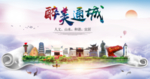 通城大醉美文明卫生城市印象海报
