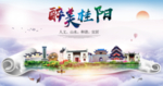 桂阳大醉美文明卫生城市印象海报