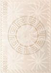 淡黄花样 证书底纹