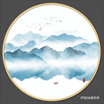 意境水墨画