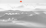 新中式山水画