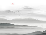 新中式山水画