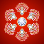 矢量精美珠宝