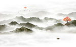 新中式山水画