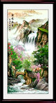 山水画水墨山水画 意境山水画