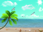 海边