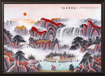 山水画水墨山水画意境山水画