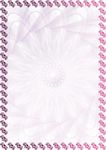 紫心 认证书底纹