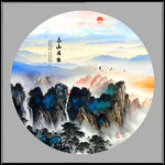 泰山日出泰山