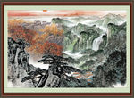 聚宝盆山水
