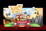 旅游主题合影墙造型